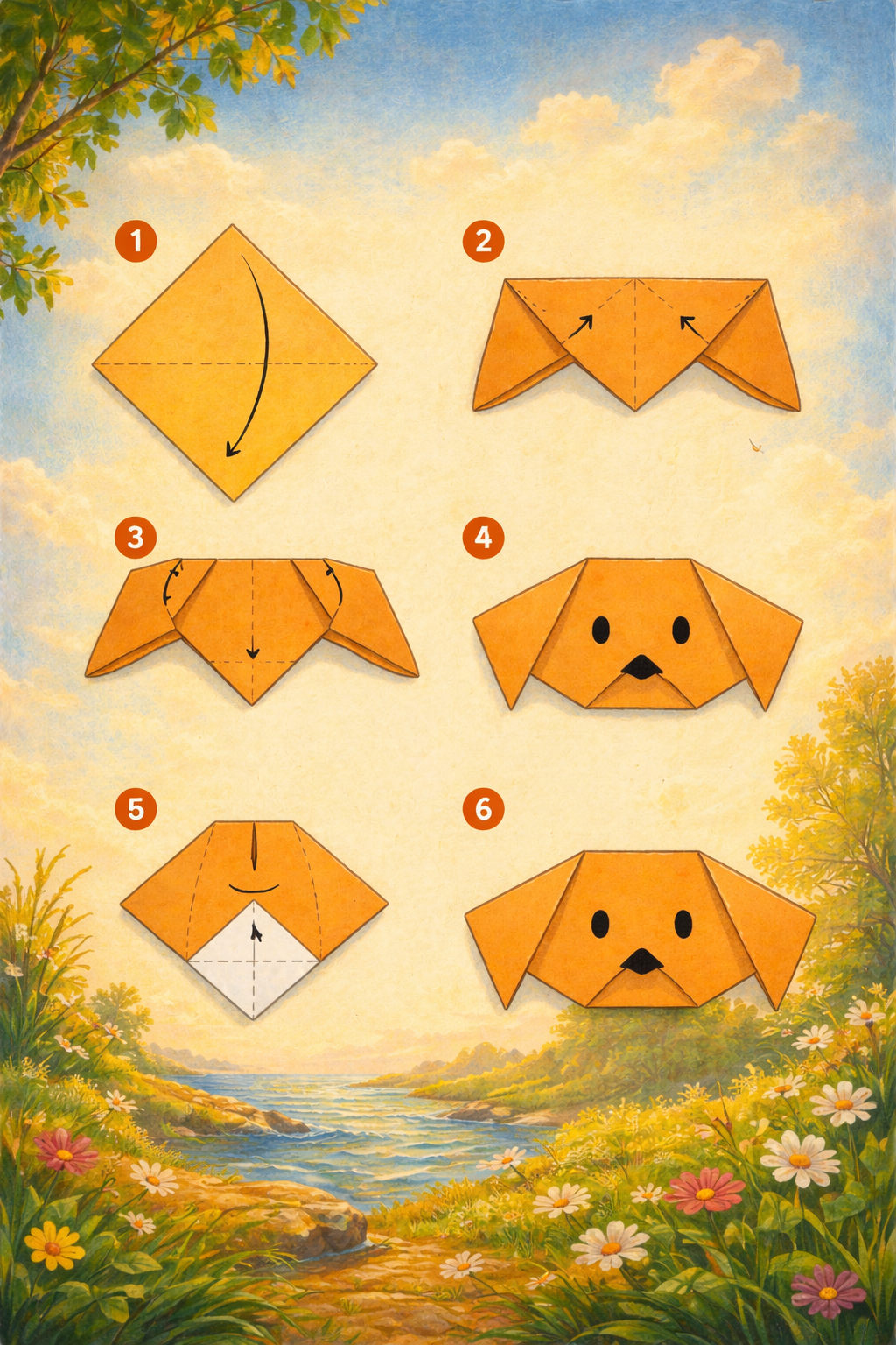 Como Dobrar Um Cachorro de Papel